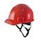 Ge Vented Full Brim Hard Hat, 4-Point Adjustable Ratchet Suspension, Red GH326R - alternate 1